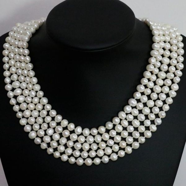 unique design charms women natural white pearl round beads 7-8,8-9mm long chain necklace fashion jewelry 100inch b1463 chains, Silver
unique design charms women natural white pearl round beads 7-8,8-9mm long chain necklace fashion jewelry 100inch b1463 chains, Silver