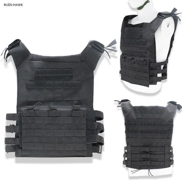 large version army tactical hunting gear military molle outdoor jpc vest chest rig protective plate carrier adjustable jackets, Camo;black
large version army tactical hunting gear military molle outdoor jpc vest chest rig protective plate carrier adjustable jackets, Camo;black