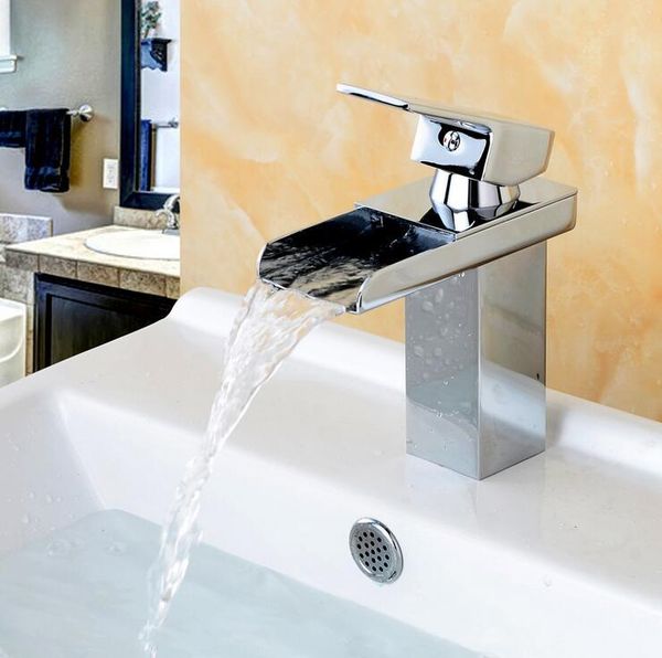 bathroom sink faucets copper single hole basin faucet and cold, wash waterfall, brass water tap kitchen
bathroom sink faucets copper single hole basin faucet and cold, wash waterfall, brass water tap kitchen