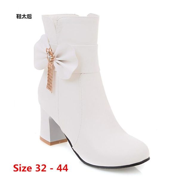 boots winter spring autumn high heel ankle women short woman shoes botas muje small big size 32 - 44, Black
boots winter spring autumn high heel ankle women short woman shoes botas muje small big size 32 - 44, Black