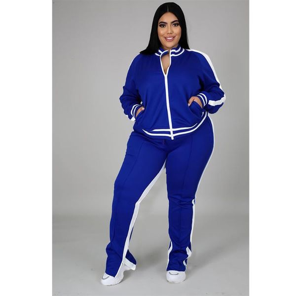 plus size tracksuits fall clothes for womens tracksuit long sleeve coat and pants sets 2 piece set women outfits wholesale drop, Black
plus size tracksuits fall clothes for womens tracksuit long sleeve coat and pants sets 2 piece set women outfits wholesale drop, Black