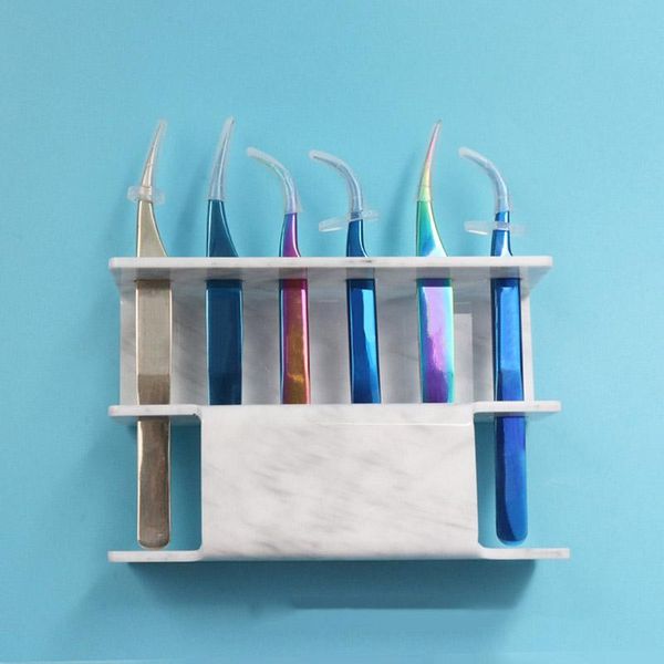 hooks & rails 6 slots eyelash tweezers sort storage stand acrylic display shelf 2 colors optional makeup supplies
hooks & rails 6 slots eyelash tweezers sort storage stand acrylic display shelf 2 colors optional makeup supplies