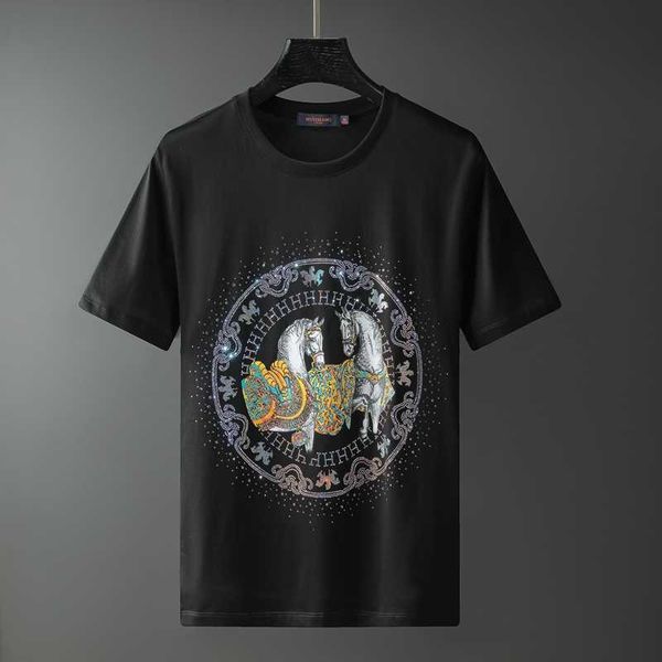 luxury diamond t shirt men breathable o-neck tees fashion casual streetwear t-shirt comfortable camiseta masculina 210527, White;black
luxury diamond t shirt men breathable o-neck tees fashion casual streetwear t-shirt comfortable camiseta masculina 210527, White;black