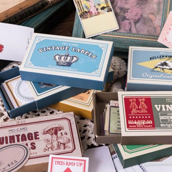 gift wrap 60pcs/pack stickers retro style nice writable label diy scrapbooking handbook decoration matchbox sticker
gift wrap 60pcs/pack stickers retro style nice writable label diy scrapbooking handbook decoration matchbox sticker