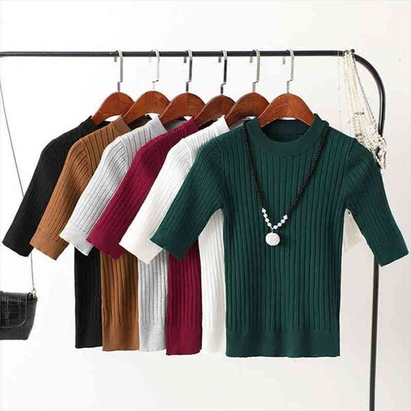 wholesale spring autumn selling womens fashion casual warm nice half sleeved sweater y35, White;black
wholesale spring autumn selling womens fashion casual warm nice half sleeved sweater y35, White;black