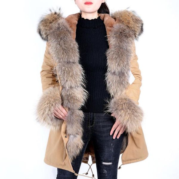 women's fur & faux 2021 real collar coat 7xl natural raccoon big winter parka fashion bomber jacket for women, Black
women's fur & faux 2021 real collar coat 7xl natural raccoon big winter parka fashion bomber jacket for women, Black
