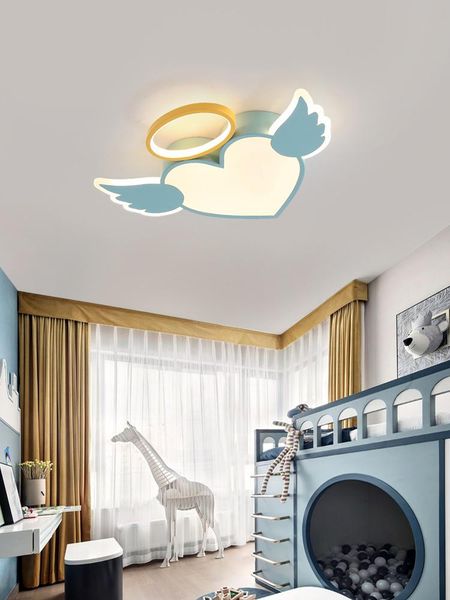 ceiling lights led lamp nordic children's angel wings warm girl room cute simple boy modern bedroom creative fashion love personality
ceiling lights led lamp nordic children's angel wings warm girl room cute simple boy modern bedroom creative fashion love personality