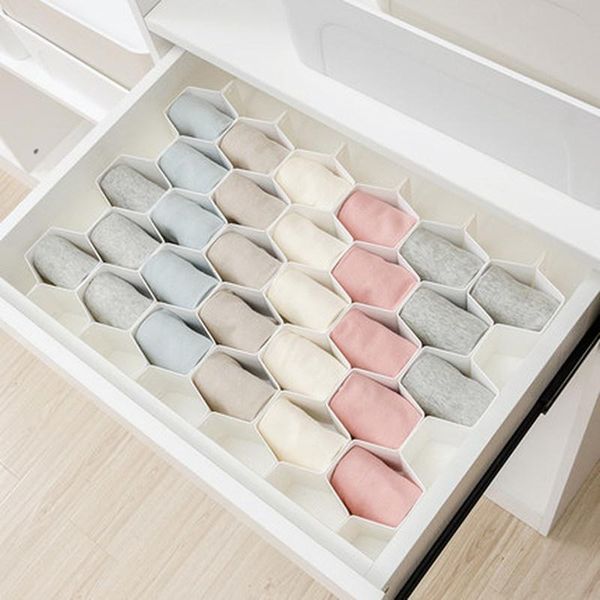 storage boxes & bins honeycomb partition separator drawer wardrobe panties socks box plastic
storage boxes & bins honeycomb partition separator drawer wardrobe panties socks box plastic
