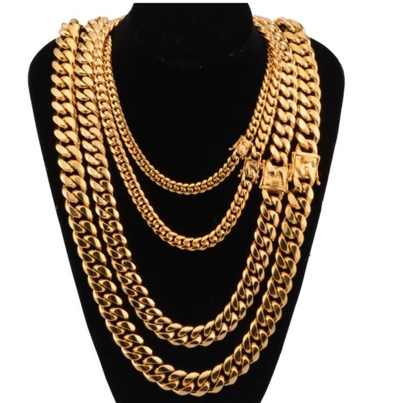necklaces jewelrynecklaces & pendants 10mm 12mm 14mm miami cuban link mens 14k gold plated chains high polished punk curb stainless steel dr, Silver
necklaces jewelrynecklaces & pendants 10mm 12mm 14mm miami cuban link mens 14k gold plated chains high polished punk curb stainless steel dr, Silver
