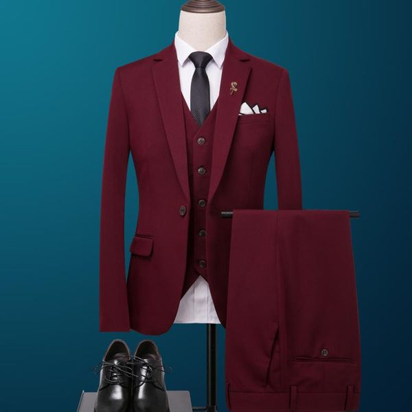men's suits & blazers design good quality men wedding groom 3 pieces(jacket+vest+pant) slim fit casual tuxedo suit male, White;black
men's suits & blazers design good quality men wedding groom 3 pieces(jacket+vest+pant) slim fit casual tuxedo suit male, White;black