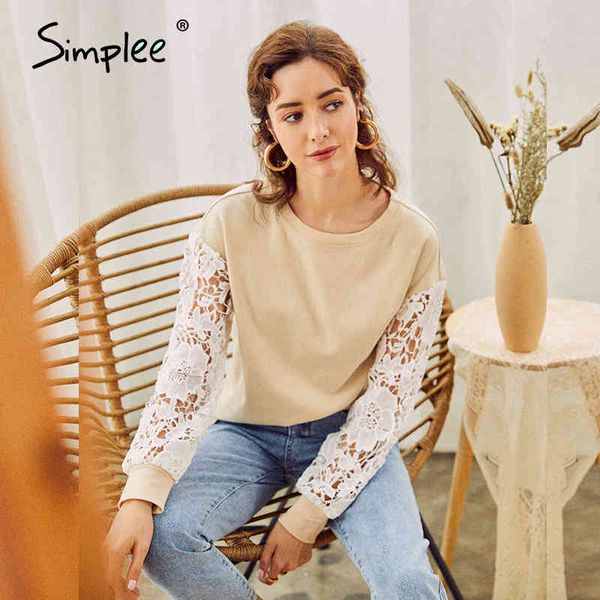 casual round neck slim ladies blouse solid knitted women work boluse fashion flower pattern hollow long sleeve pullover 210414, White 
casual round neck slim ladies blouse solid knitted women work boluse fashion flower pattern hollow long sleeve pullover 210414, White