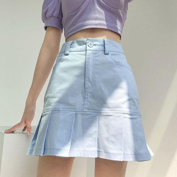 skirts light blue denim aesthetic harajuku korean style fashion cute kawaii for girls high waist plaid pleated skirt women, Black
skirts light blue denim aesthetic harajuku korean style fashion cute kawaii for girls high waist plaid pleated skirt women, Black