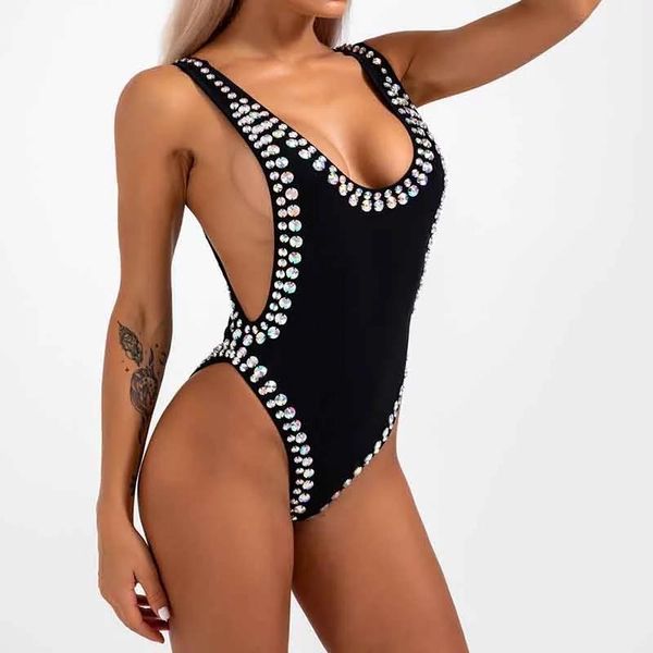 women's swimwear 2021 vacation diamond bikini swimsuit mature women bathing suit siamese brazilian biquini bikinis, White;black
women's swimwear 2021 vacation diamond bikini swimsuit mature women bathing suit siamese brazilian biquini bikinis, White;black