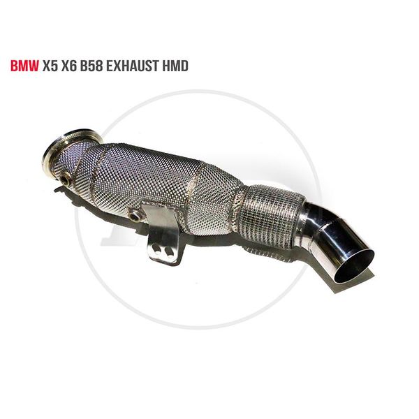 manifold & parts hmd exhaust downpipe for x5 x6 b58 car accessories with catalytic converter header without cat pipe
manifold & parts hmd exhaust downpipe for x5 x6 b58 car accessories with catalytic converter header without cat pipe
