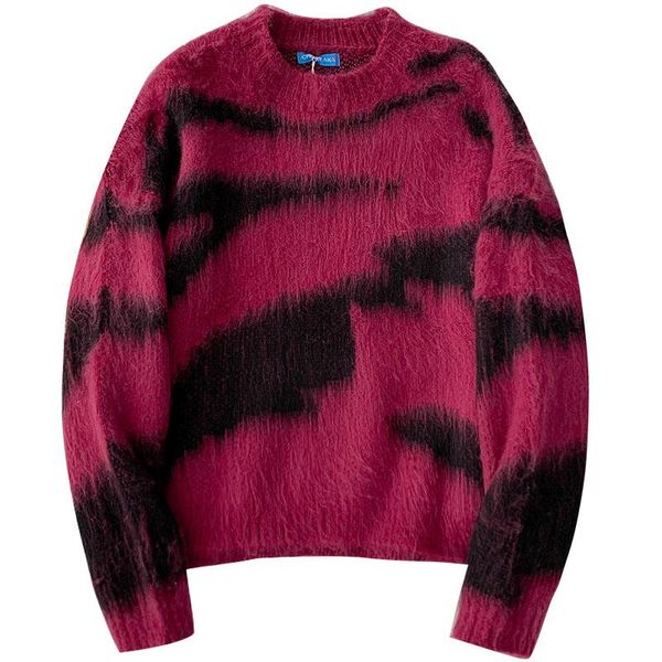 women's sweaters fall korean style lazy wind round neck contrast color fashion loose sweater, White;black
women's sweaters fall korean style lazy wind round neck contrast color fashion loose sweater, White;black