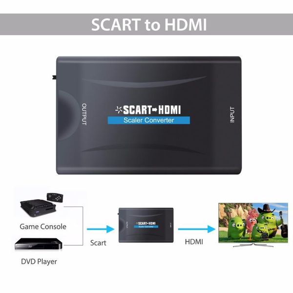 audio cables & connectors 1080p scart to converter upscale video adapter av signal hd receiver tv dvd
audio cables & connectors 1080p scart to converter upscale video adapter av signal hd receiver tv dvd