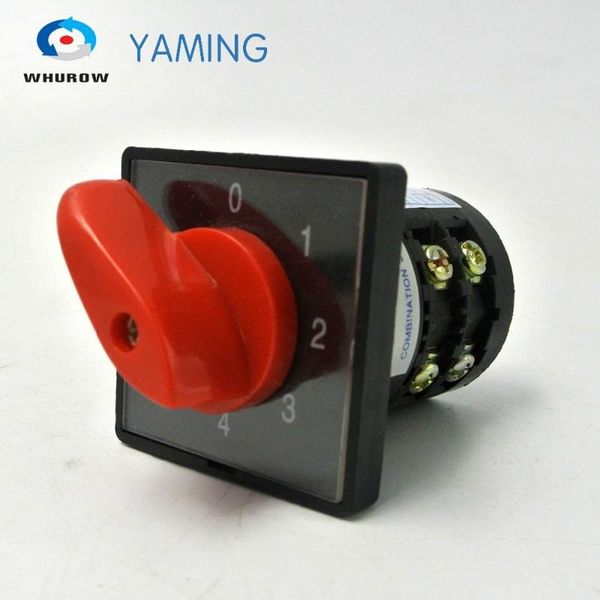 smart home control 4 position rotary switch 380v 20a 2 phases electric motor selector cam manufacturing hz5b-20/2 red handle
smart home control 4 position rotary switch 380v 20a 2 phases electric motor selector cam manufacturing hz5b-20/2 red handle