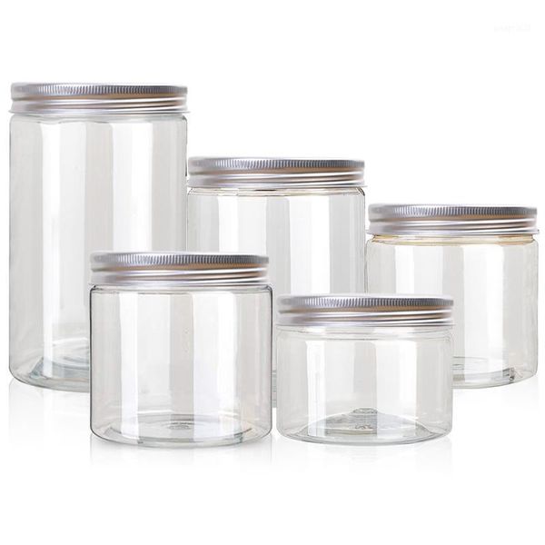 storage bottles & jars 20pcs 30g 50g 60g 80g 100g 150g clear plastic jar with alumnium lid cosmetic cream powder pot kitchen food container
storage bottles & jars 20pcs 30g 50g 60g 80g 100g 150g clear plastic jar with alumnium lid cosmetic cream powder pot kitchen food container
