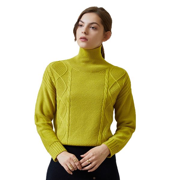 sweaters autumn women's knitted ladies lazy knitting korean style slim warm pure color sweater women, White;black
sweaters autumn women's knitted ladies lazy knitting korean style slim warm pure color sweater women, White;black