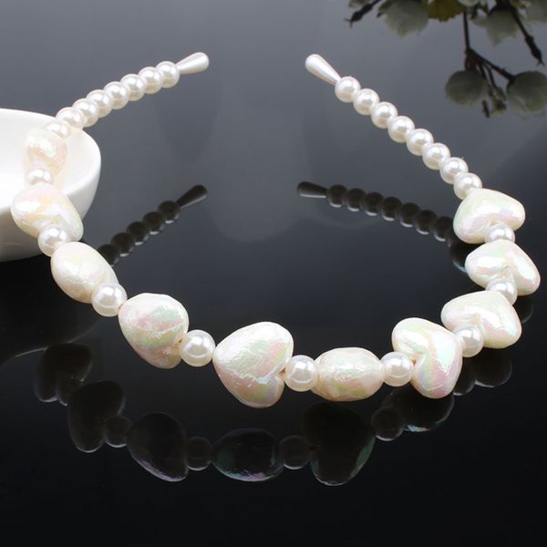celebrity fairy mermaid hoop love pearl pressed crystal flower ornament, Black;brown