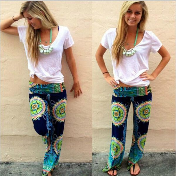 women's pants & capris floral casual wide leg long harem high waist loose elastic palazzo trousers plus size beach, Black;white
women's pants & capris floral casual wide leg long harem high waist loose elastic palazzo trousers plus size beach, Black;white