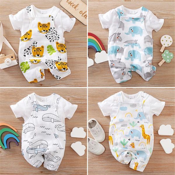 prowow two-piece baby romper elephant born overalls babies clothes summer infant jumpsuits cartoon for boys, Blue
prowow two-piece baby romper elephant born overalls babies clothes summer infant jumpsuits cartoon for boys, Blue