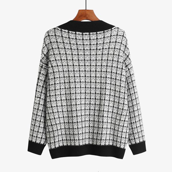 women's knits & tees women sweater jacket oversized knitted cardigans loose plaid jumpers korean clothing robe long coat sueter fe, White
women's knits & tees women sweater jacket oversized knitted cardigans loose plaid jumpers korean clothing robe long coat sueter fe, White