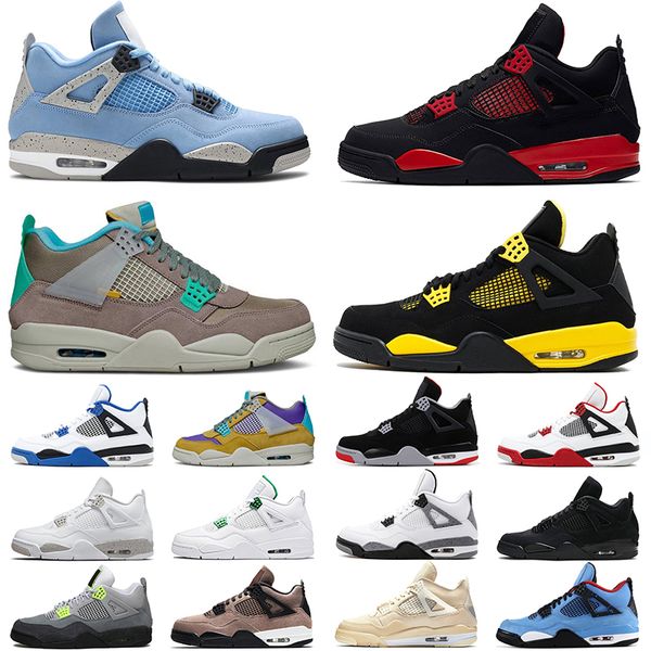 fashion discount jumpman 4 4s basketball shoes for women men university blue taupe haze red thunder white oreo mens trainers sports sneakers
fashion discount jumpman 4 4s basketball shoes for women men university blue taupe haze red thunder white oreo mens trainers sports sneakers