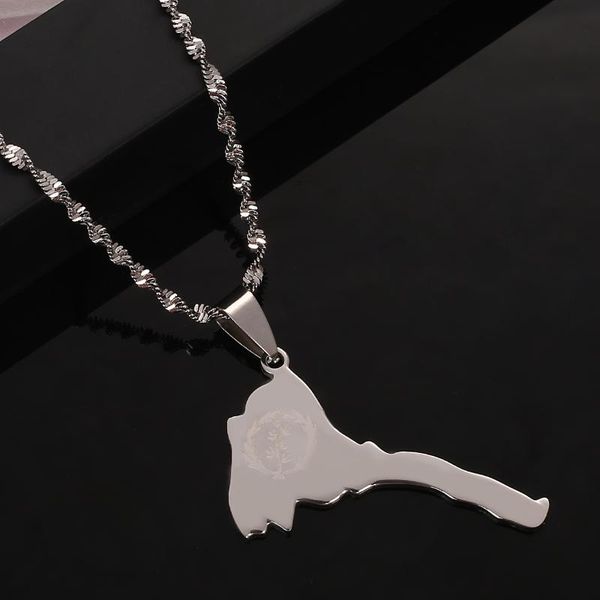 pendant necklaces stainless steel silver color eritrea map pendants trendy charm jewelry
pendant necklaces stainless steel silver color eritrea map pendants trendy charm jewelry