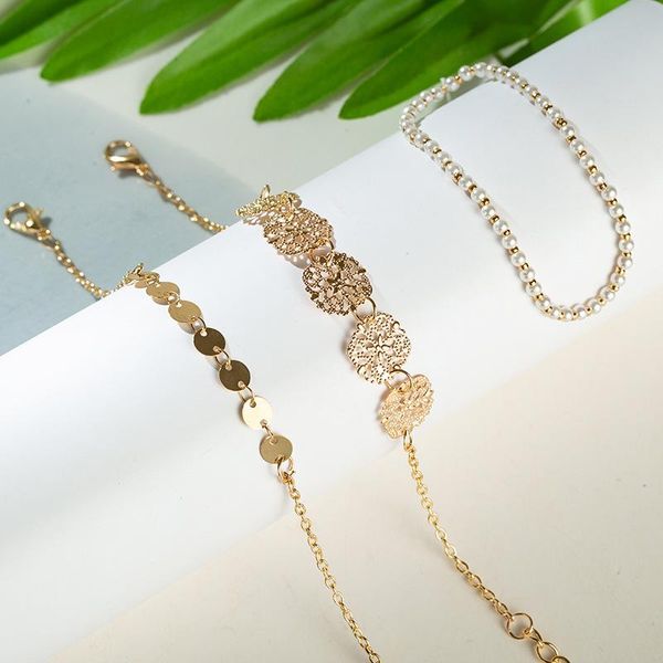 charm bracelets three piece simple hollow carved exquisite temperament all match anniversary women bracelet party jewelry, Golden;silver
charm bracelets three piece simple hollow carved exquisite temperament all match anniversary women bracelet party jewelry, Golden;silver