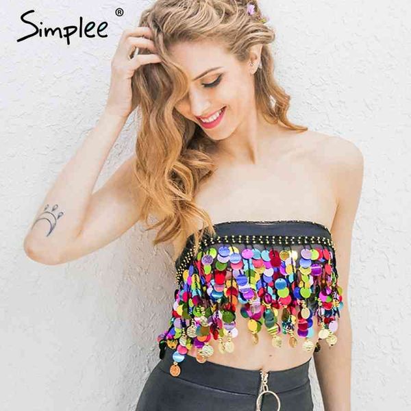 black beading summer beach short tees backless sash punk crop women chain sequin tassel chiffon tube 210414, White
black beading summer beach short tees backless sash punk crop women chain sequin tassel chiffon tube 210414, White
