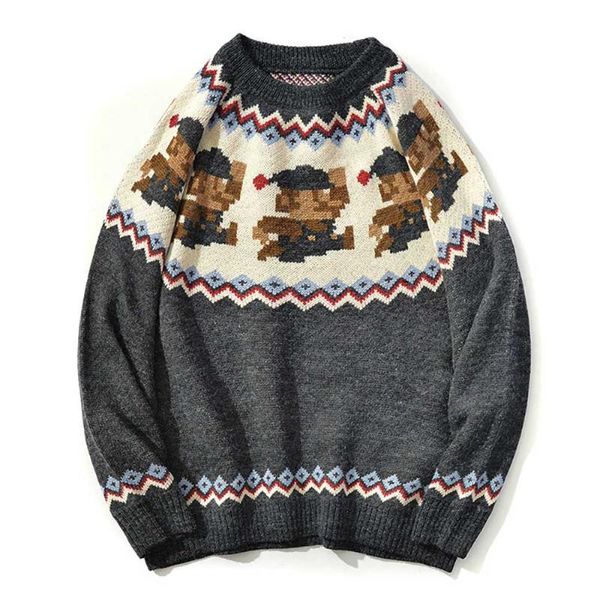men's sweaters oversize hiphop sweater men casual knitted pullovers plus size loose baggy streetwear clothing, White;black
men's sweaters oversize hiphop sweater men casual knitted pullovers plus size loose baggy streetwear clothing, White;black