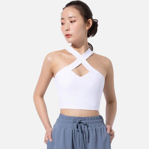summer shockproof sports bra women wide shoulder straps cross hollow design gym training quick dry yoga dance vest outfit
summer shockproof sports bra women wide shoulder straps cross hollow design gym training quick dry yoga dance vest outfit