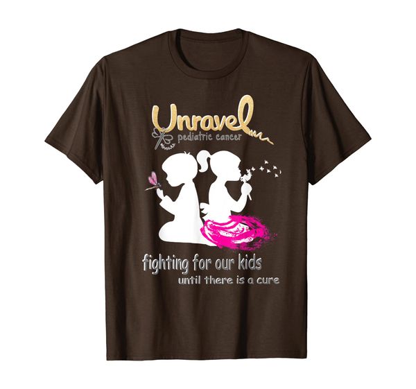 Unravel Pediatric Cancer Childhood Cancer Awareness Advocate T-Shirt, Mainly pictures
Unravel Pediatric Cancer Childhood Cancer Awareness Advocate T-Shirt, Mainly pictures