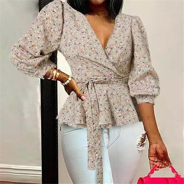 women's blouses & shirts v neck floral print blouse shirt women 2021 spring lantern sleeve slim tunic autumn casual lace-up bow street, White
women's blouses & shirts v neck floral print blouse shirt women 2021 spring lantern sleeve slim tunic autumn casual lace-up bow street, White