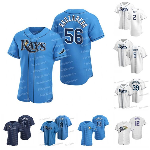 56 randy arozarena bay rays jersey 2 yandy diaz manuel margot austin meadows mike zunino wander franco lowe joey wendle ji-man choi vidal br, Blue;black
56 randy arozarena bay rays jersey 2 yandy diaz manuel margot austin meadows mike zunino wander franco lowe joey wendle ji-man choi vidal br, Blue;black