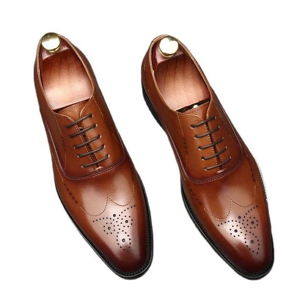 dress shoes oxford man with leather shoes, lace-ups, cowhide. single-leather wedding,, Black
dress shoes oxford man with leather shoes, lace-ups, cowhide. single-leather wedding,, Black