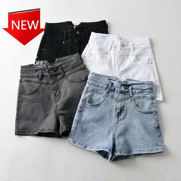 women's jeans chic 21 elastic slim fit slimming a- line sheath pants high waist wide-leg denim shorts women, Blue
women's jeans chic 21 elastic slim fit slimming a- line sheath pants high waist wide-leg denim shorts women, Blue