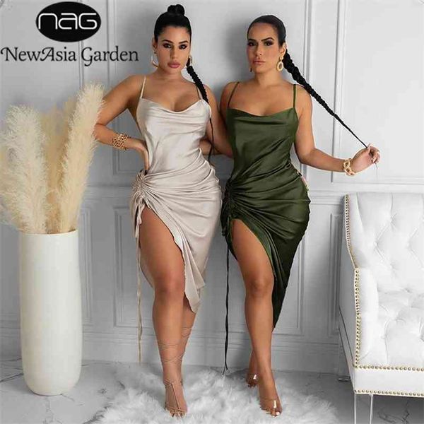 newasia ruched satin summer dress drawstring spaghetti straps cowl neck backless long dresses for women party vestidos 210409, Black;gray
newasia ruched satin summer dress drawstring spaghetti straps cowl neck backless long dresses for women party vestidos 210409, Black;gray