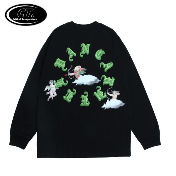 men's hoodies & sweatshirts 2021 men hip hop streetwear oversize t shirt cupid letter print t-shirt harajuku cotton casual autumn long, Black
men's hoodies & sweatshirts 2021 men hip hop streetwear oversize t shirt cupid letter print t-shirt harajuku cotton casual autumn long, Black