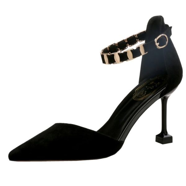 dress shoes baotou sandals female 2021 summer fashion fairy wind net red high heel stiletto wild cat, Black
dress shoes baotou sandals female 2021 summer fashion fairy wind net red high heel stiletto wild cat, Black
