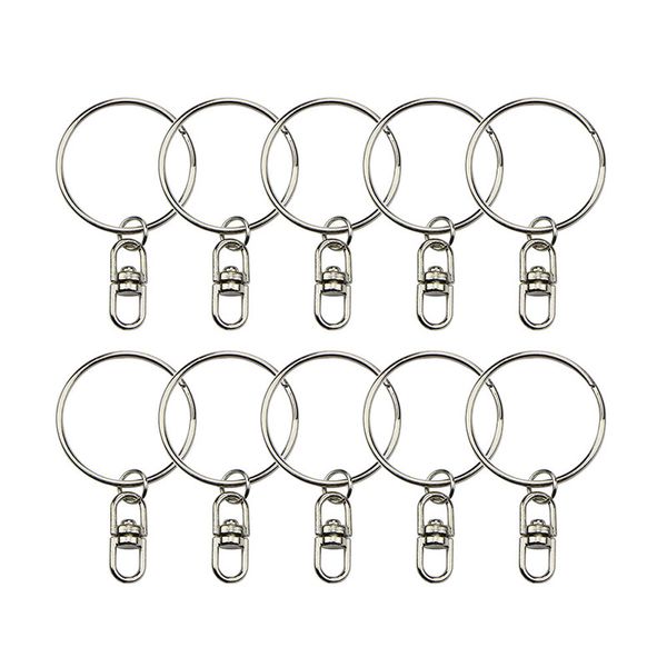 50PCS 25mm Key Rings Parts with Chains Silver Color Metal Round Split Keyring Keychains DIY Jewelry Accessories
50PCS 25mm Key Rings Parts with Chains Silver Color Metal Round Split Keyring Keychains DIY Jewelry Accessories