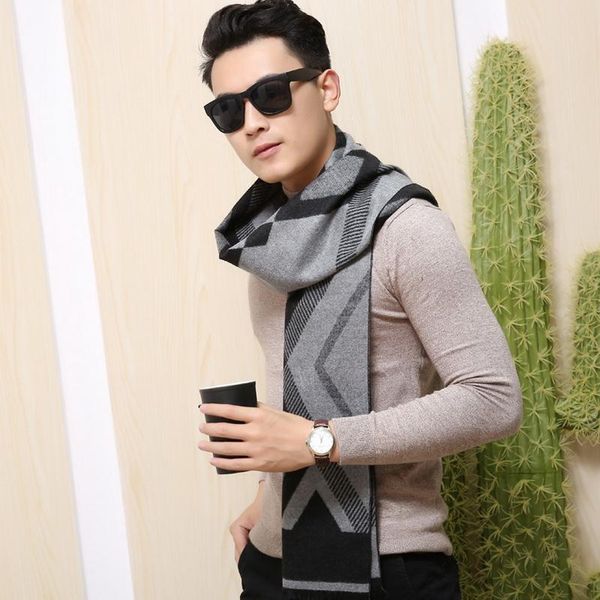 scarves autumn winter korean style cotton scarf men diamond lattice thickened warm neck for male 2021, Blue;gray
scarves autumn winter korean style cotton scarf men diamond lattice thickened warm neck for male 2021, Blue;gray