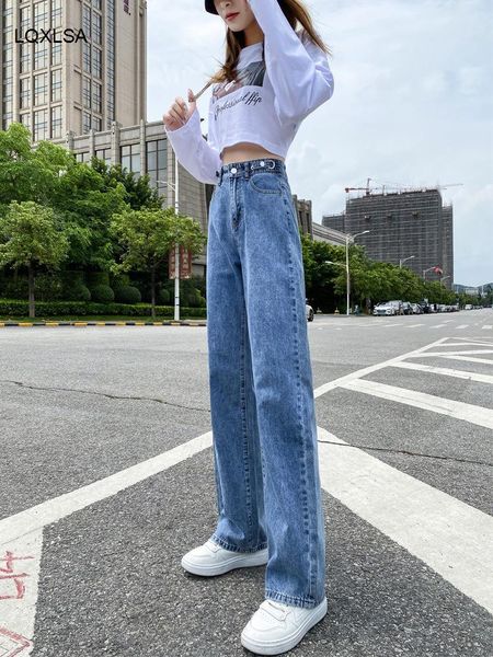 high waist straight jeans women 2021 autumn winter boyfriend loose denim pants female casual classic long jean women's, Blue
high waist straight jeans women 2021 autumn winter boyfriend loose denim pants female casual classic long jean women's, Blue