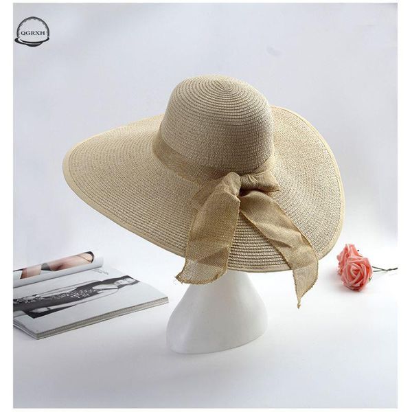 bowknot women sun hat elegant fashion big brim straw summer shade protection beach cap chapeau femme foldable caps & hats, Yellow
bowknot women sun hat elegant fashion big brim straw summer shade protection beach cap chapeau femme foldable caps & hats, Yellow