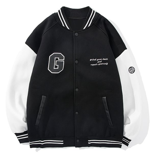 men's jackets printing of the hip hop lyrics block printing harajuku streetwear bomber jacket men's baseball jackets unisex, Black;brown
men's jackets printing of the hip hop lyrics block printing harajuku streetwear bomber jacket men's baseball jackets unisex, Black;brown