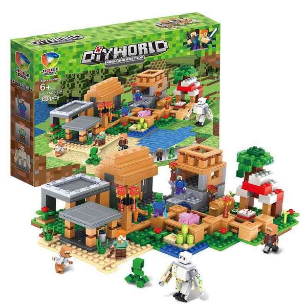 lego building blocks compatible with my world village boys assembling puzzle difficult toys for intelligent children
lego building blocks compatible with my world village boys assembling puzzle difficult toys for intelligent children