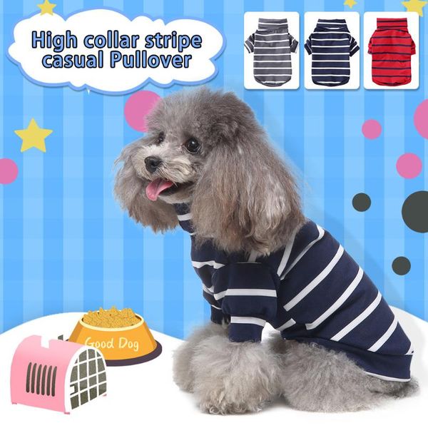 dog apparel pet clothes color striped turtleneck pullover two-legged sweater for cat puppy hoodies ropa de perro
dog apparel pet clothes color striped turtleneck pullover two-legged sweater for cat puppy hoodies ropa de perro