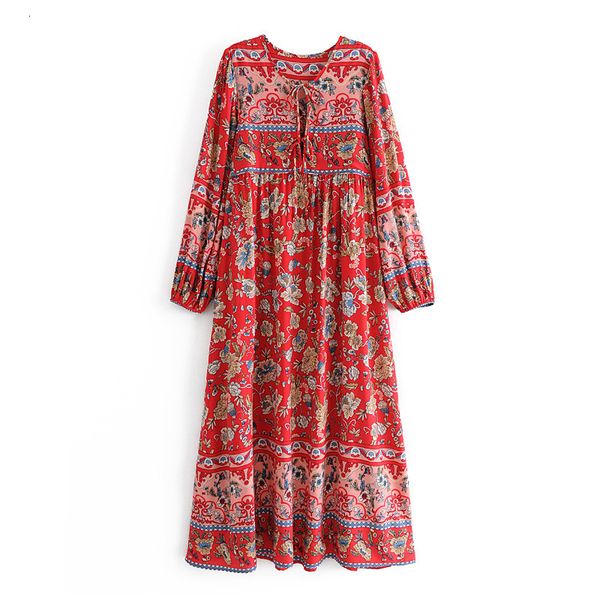 casual dresses women bohemian beach floral print tassel neck long sleeve spring summer cotton es holiday style loose boho q0kw, Black;gray
casual dresses women bohemian beach floral print tassel neck long sleeve spring summer cotton es holiday style loose boho q0kw, Black;gray