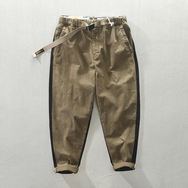 men's pants z368 autumn winter patchwork cargo for men cotton casual trendy streetwear zipper youth student trousers, Black
men's pants z368 autumn winter patchwork cargo for men cotton casual trendy streetwear zipper youth student trousers, Black